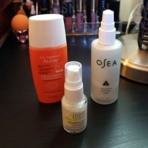 Juice Beauty, Osea, Avene Face Produt Trio